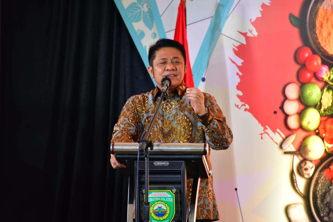 Ketua TP PKK Mura Hadiri Pembukaan Festival Rempah Sumsel 2021