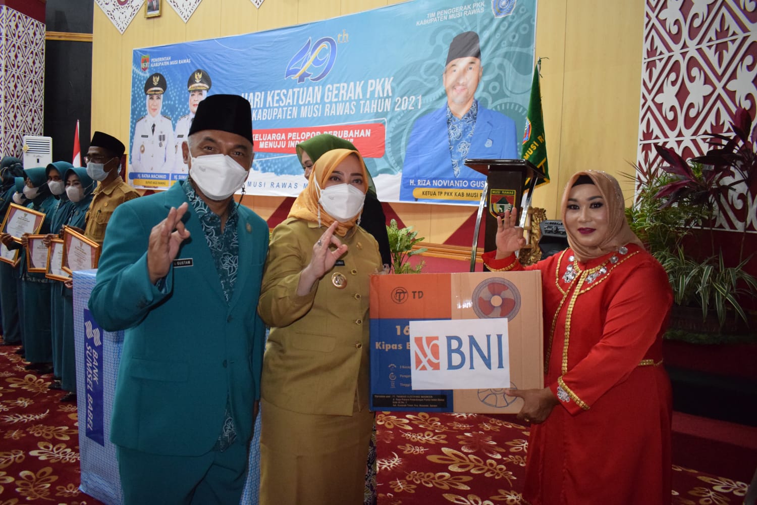 Peringatan Hari Kesatuan Gerak (HKG) PKK Ke 49 Tingkat Kabupaten Musi Rawas