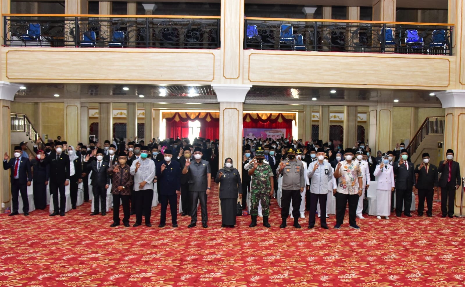 Wabup Mura Kukuhkan Pejabat Pimpinan Tinggi Pratama, Pejabat Administrator dan Pengawas serta Kepala