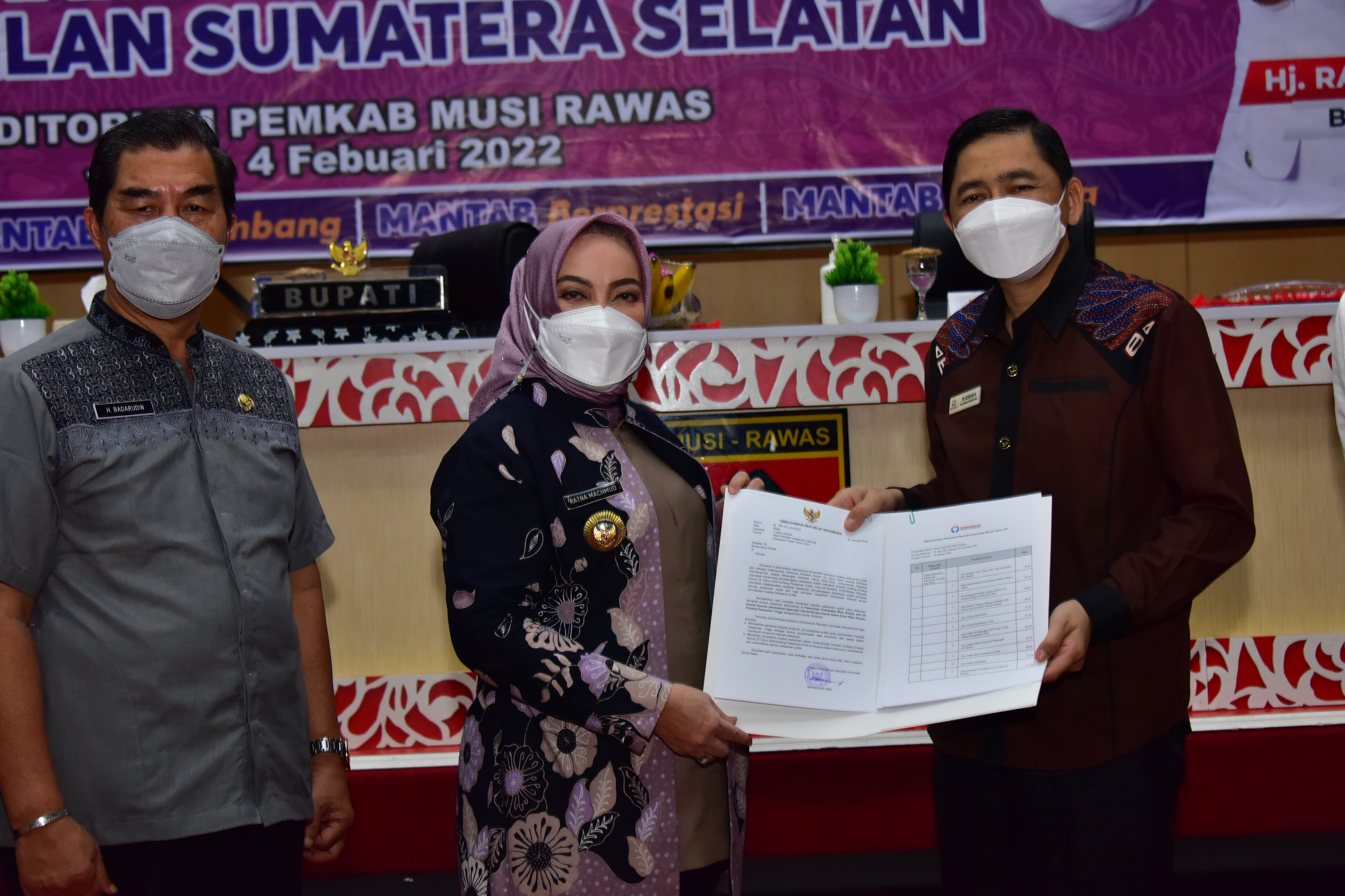 Wakil Bupati Musi Rawas Membuka Kegiatan Musrenbang di Kecamatan STL Ulu Terawas