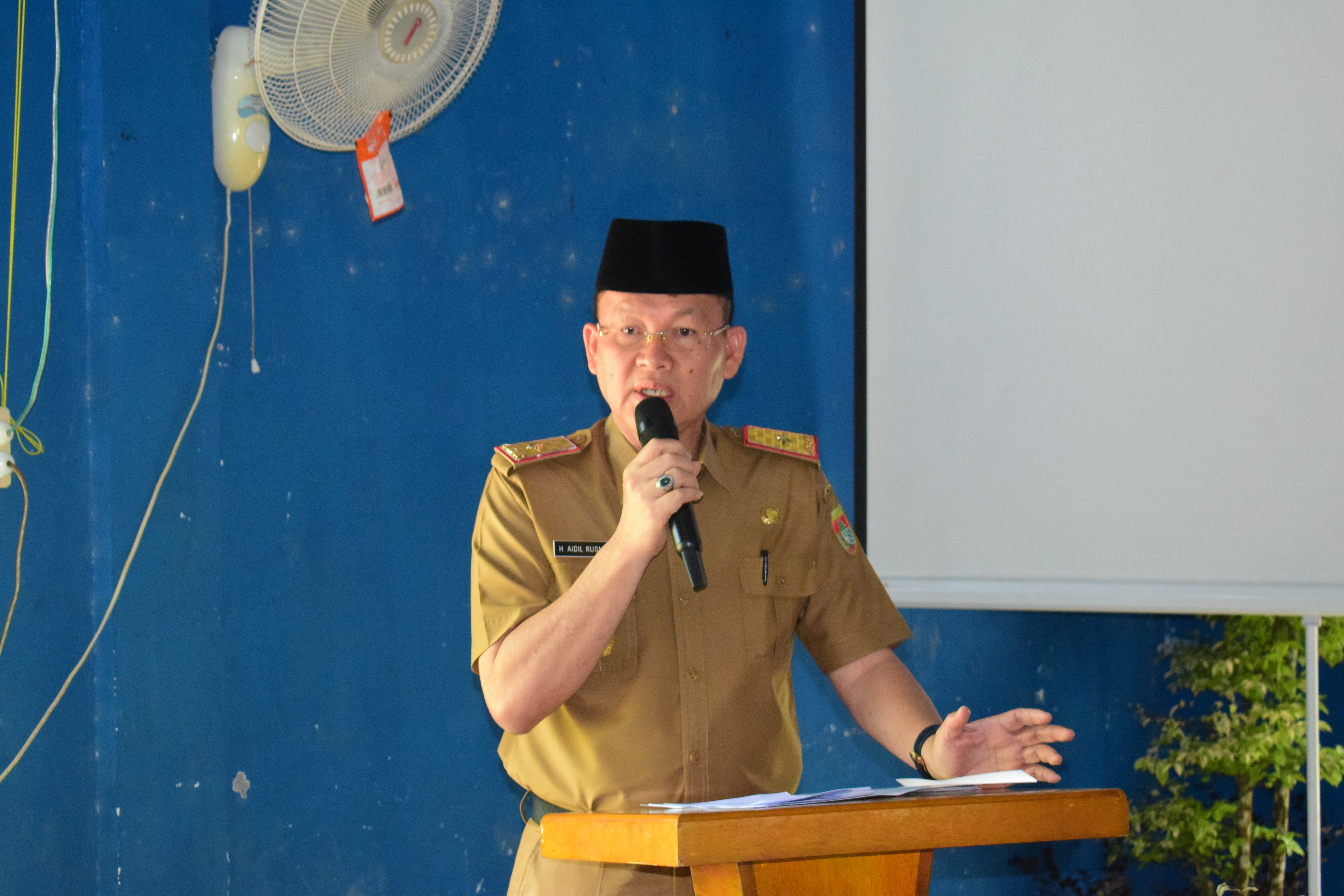 Asisten Ekonomi dan Pembangunan Hadiri Musrenbang Tingkat Kecamatan Sukakarya Kabupaten Musi Rawas