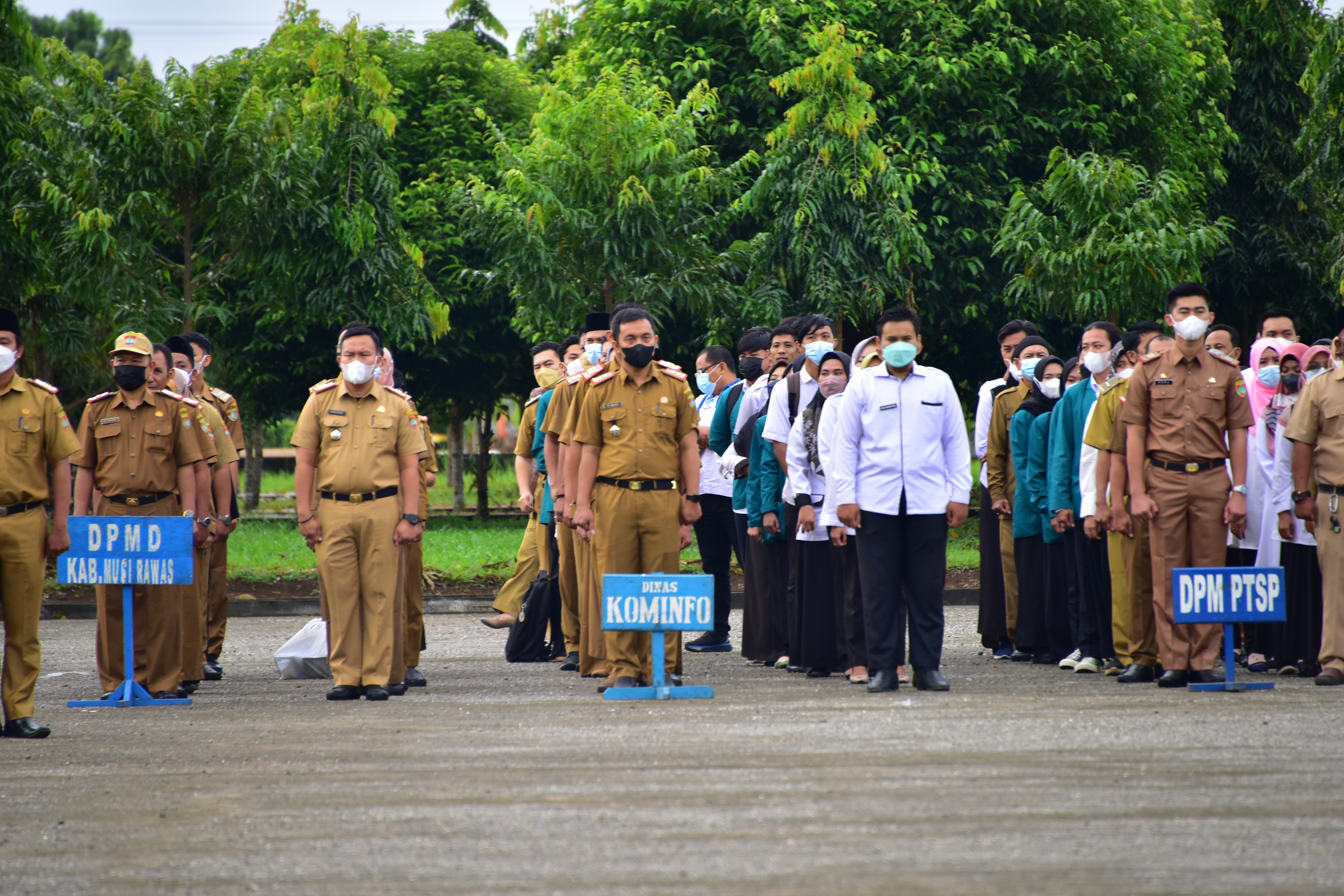 Apel Pagi Bersama Pemerintah Kabupaten Musi Rawas