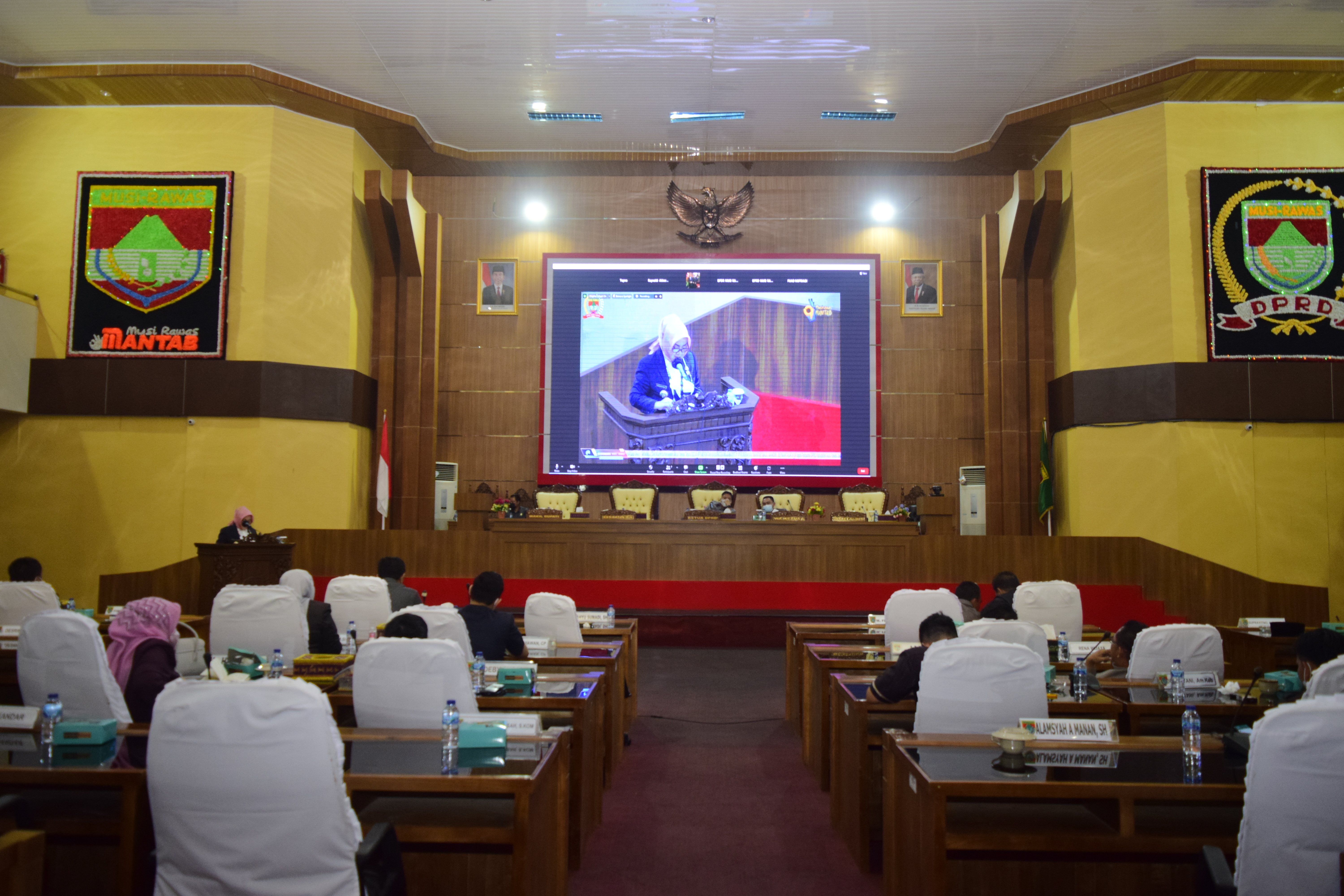 Sindang Paripurna dipimpin oleh Ketua DPRD Musi Rawas