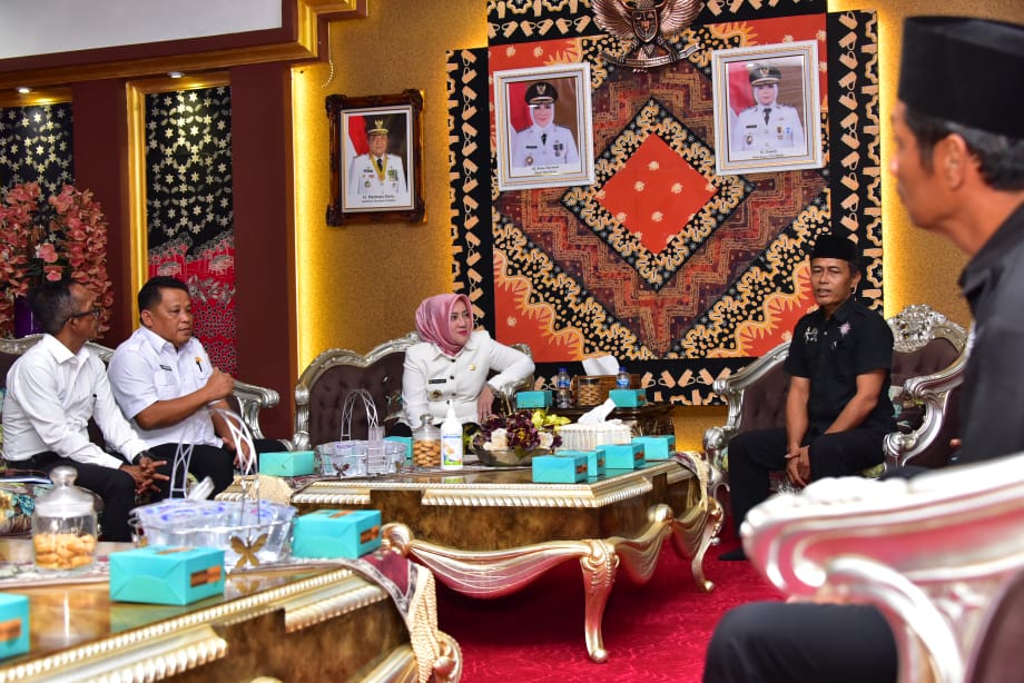 Audiensi Bupati bersama Pengurus PSHT Kabupaten Musi Rawas