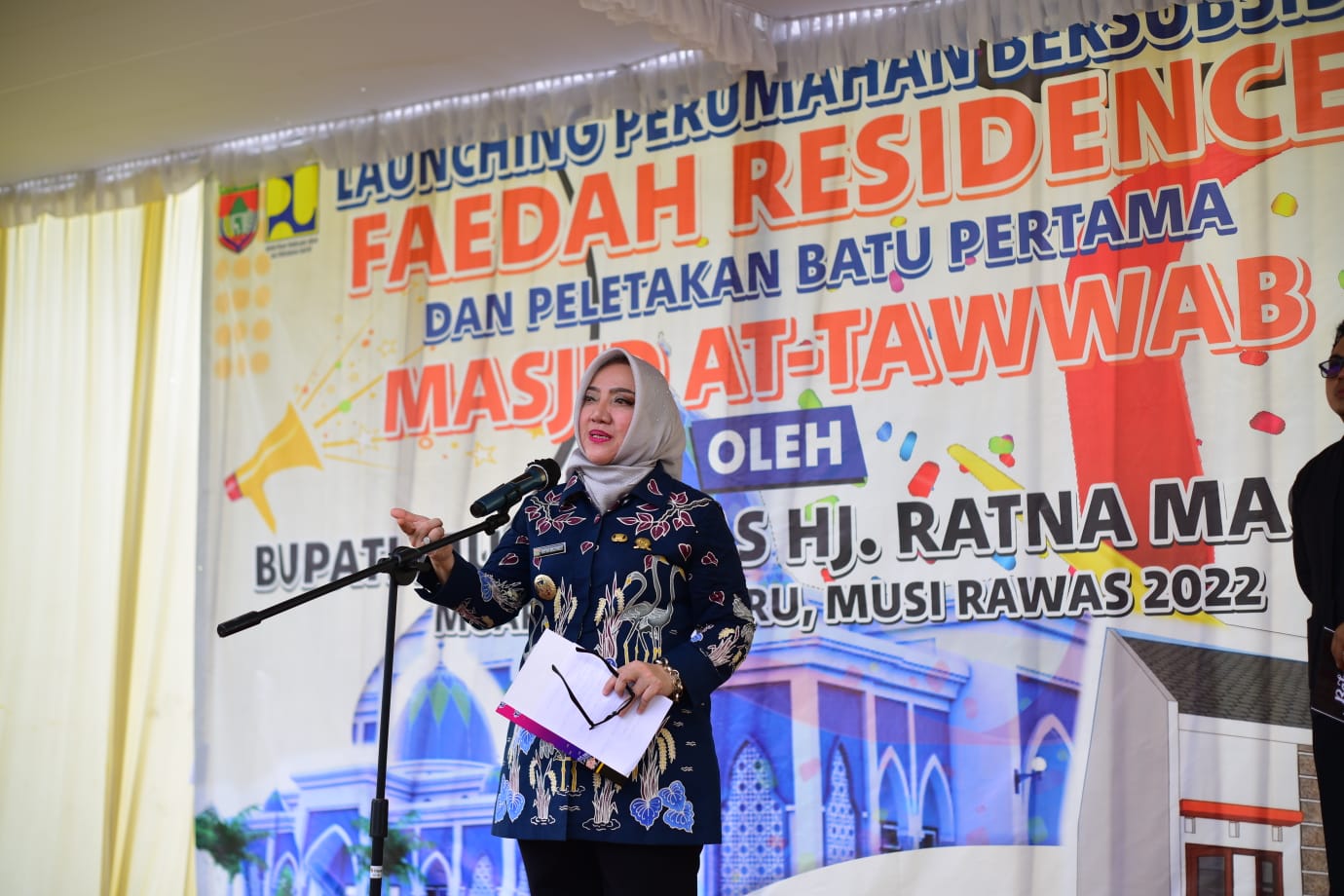 Launching Pembangunan Rumah Bersubsidi dan Peletakan Pondasi Masjid At-Tawab