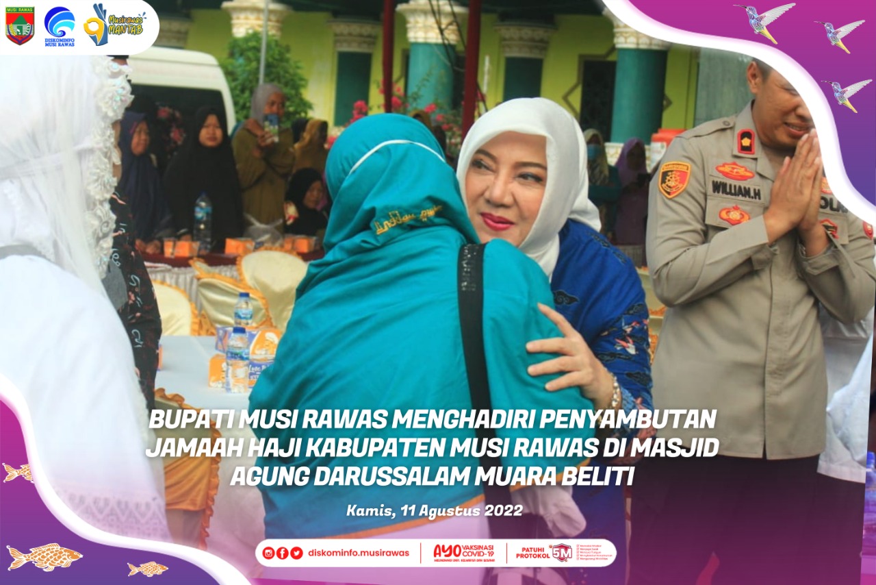 Penyambutan Jamaah Haji Kabupaten Musi Rawas