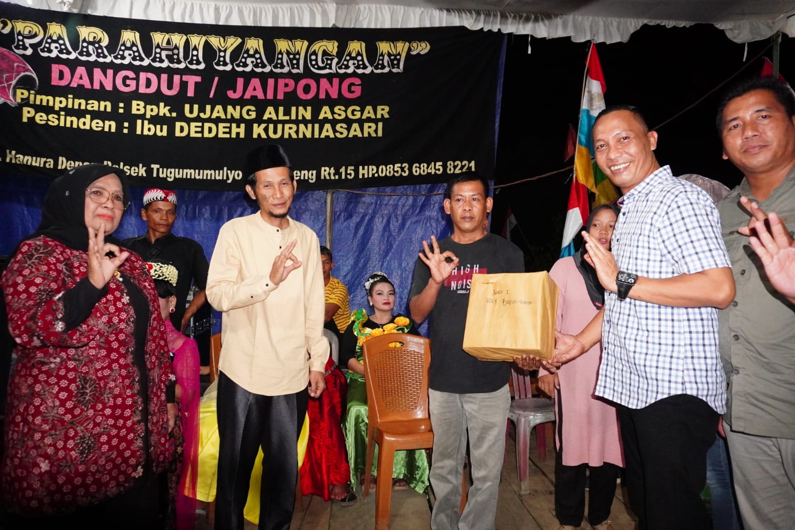 Hadir Tasyakuran dan HUT RI Dusun Sukadana