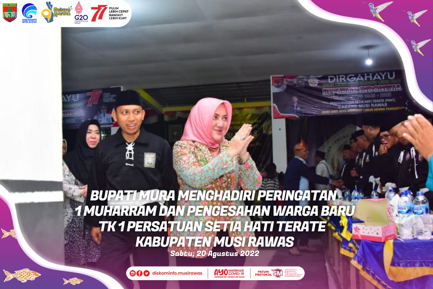 Peringatan 1 Muharram dan Pengesahan Warga Baru TK 1 PSHT