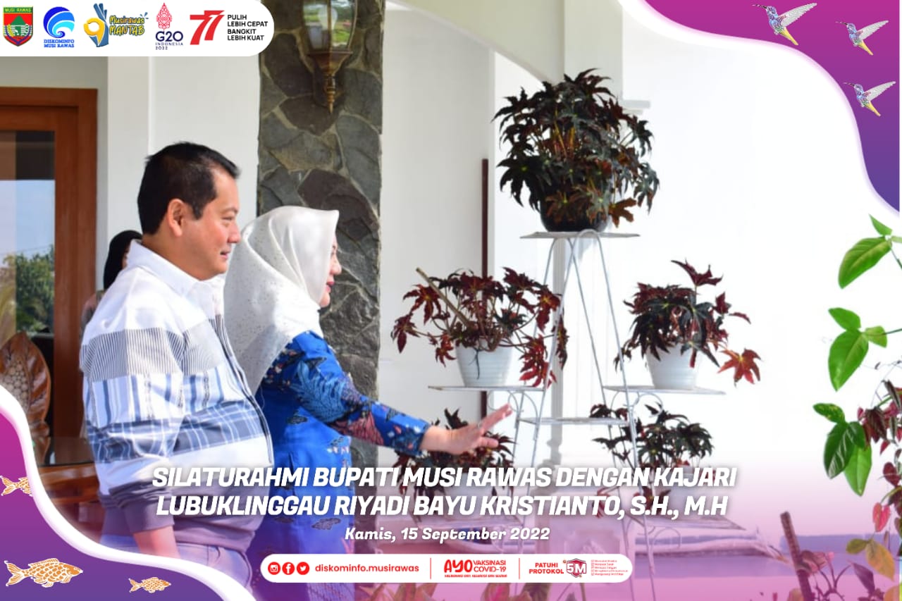 Silaturahmi Bupati Musi Rawas Hj. Ratna Machmud dengan Kajari Lubuklinggau