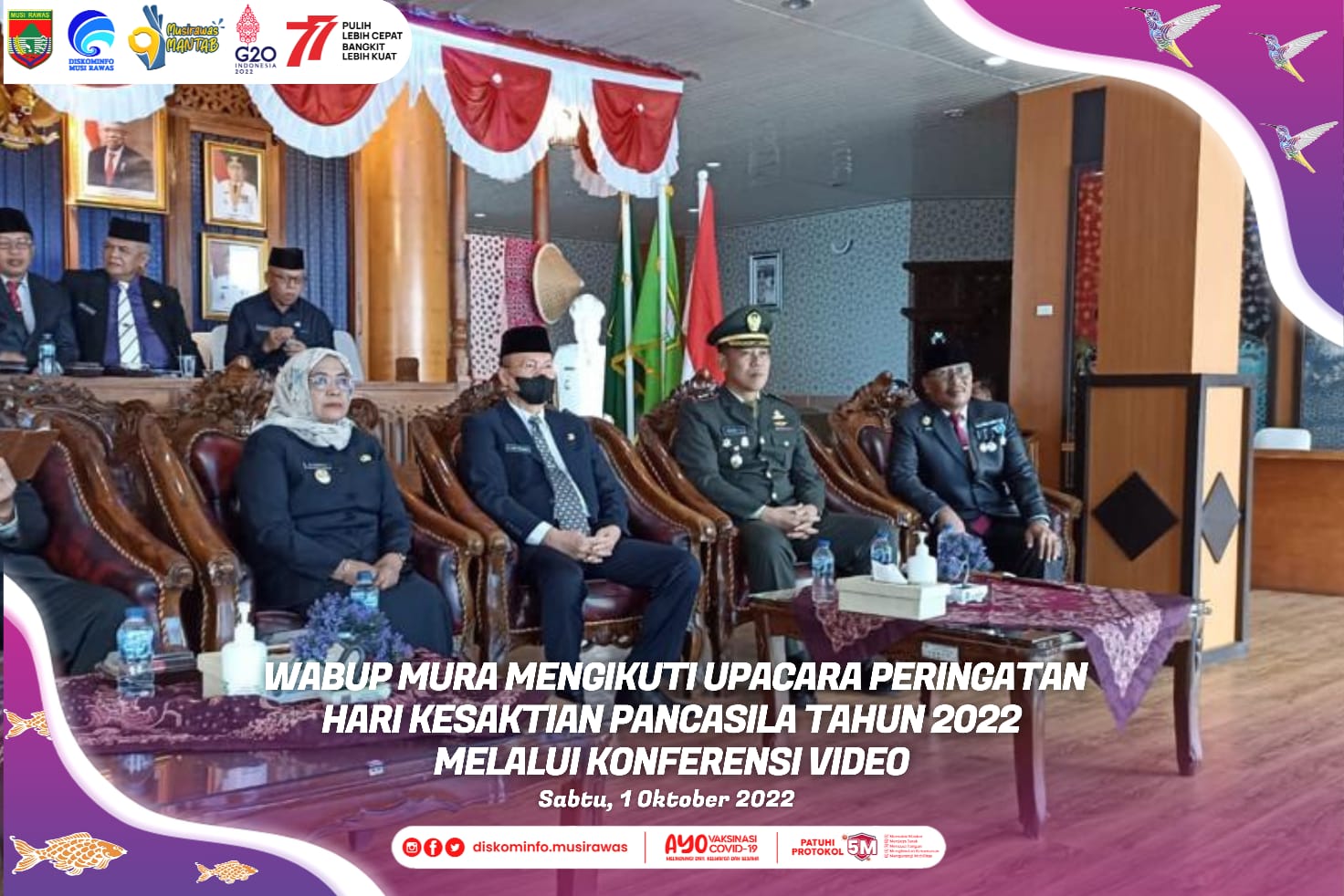 Upacara Peringatan Hari Kesaktian Pancasila Tahun 2022