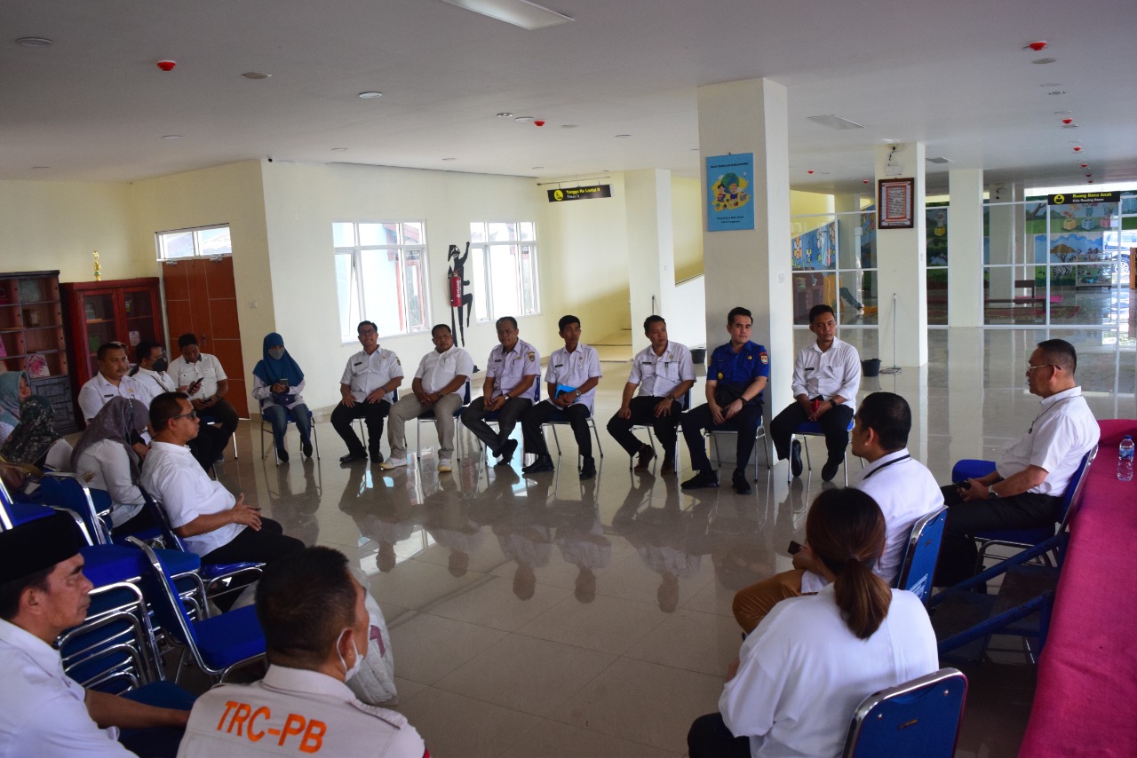 Finalisasi persiapan Peresmian Gedung Layanan Perpustakaan Daerah