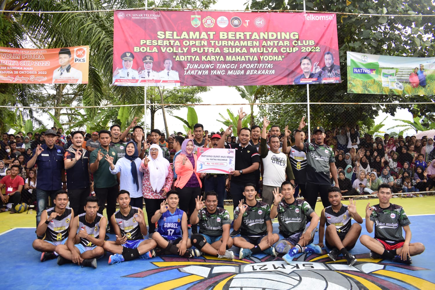 Penutupan Open Turnamen Antar-Club Sukamulya Cup 2022