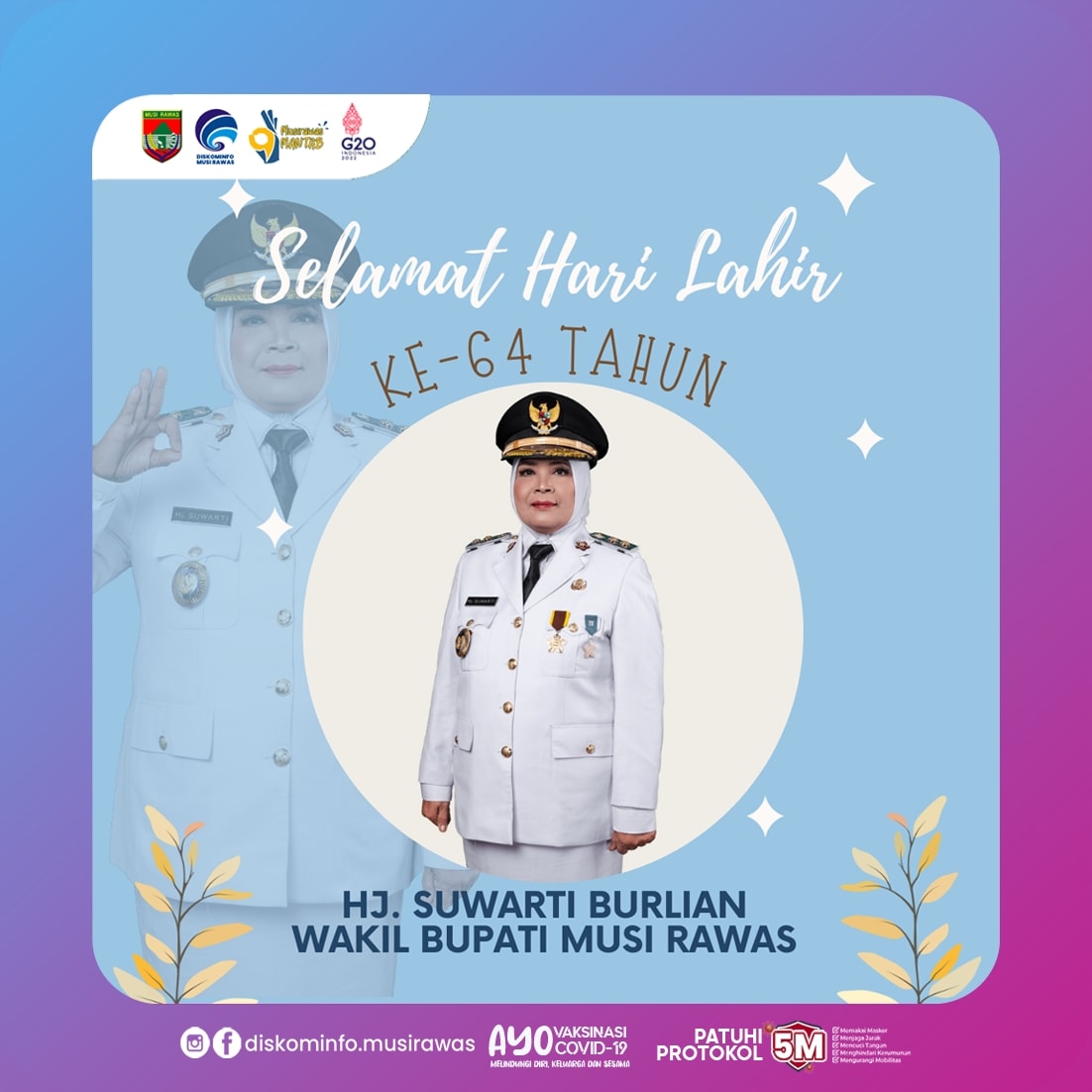 Selamat hari lahir ibu Wakil Bupati Musi Rawas