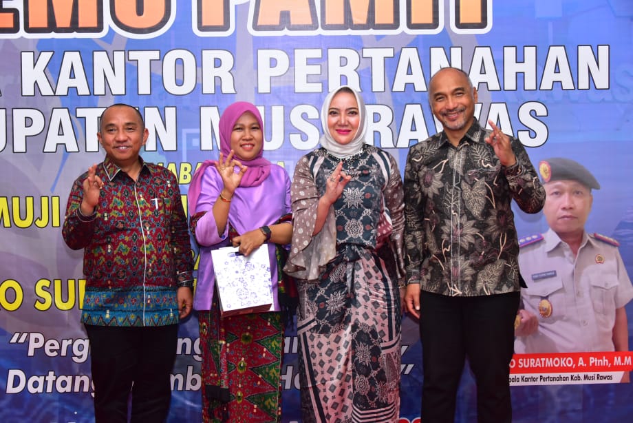 Malam Temu Pamit Kepala Kantor Pertanahan Kabupaten Musi Rawas