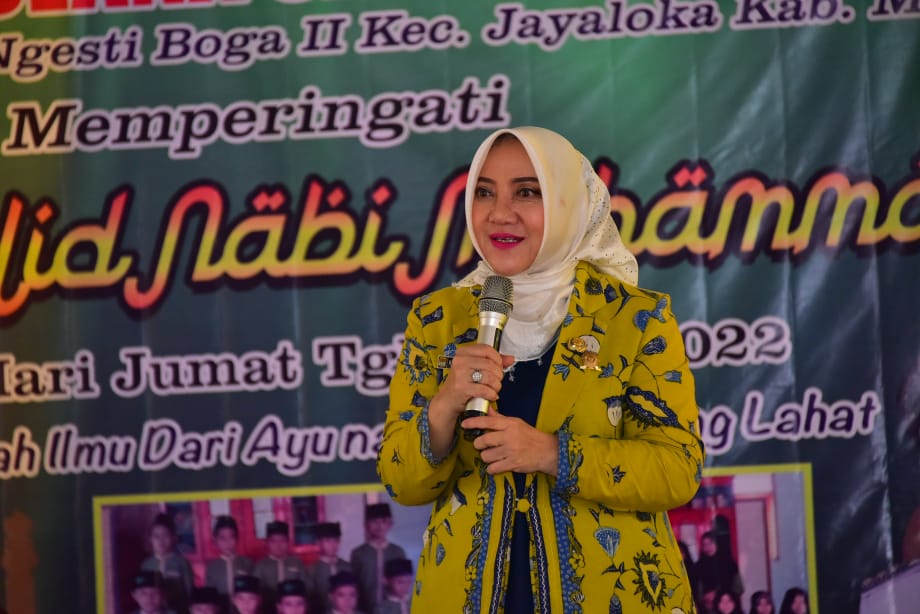 Maulid Nabi Muhammad SAW di Pondok Pesantren Maulana Sarif Hidayatulloh Desa Ngesti Boga II Jayaloka