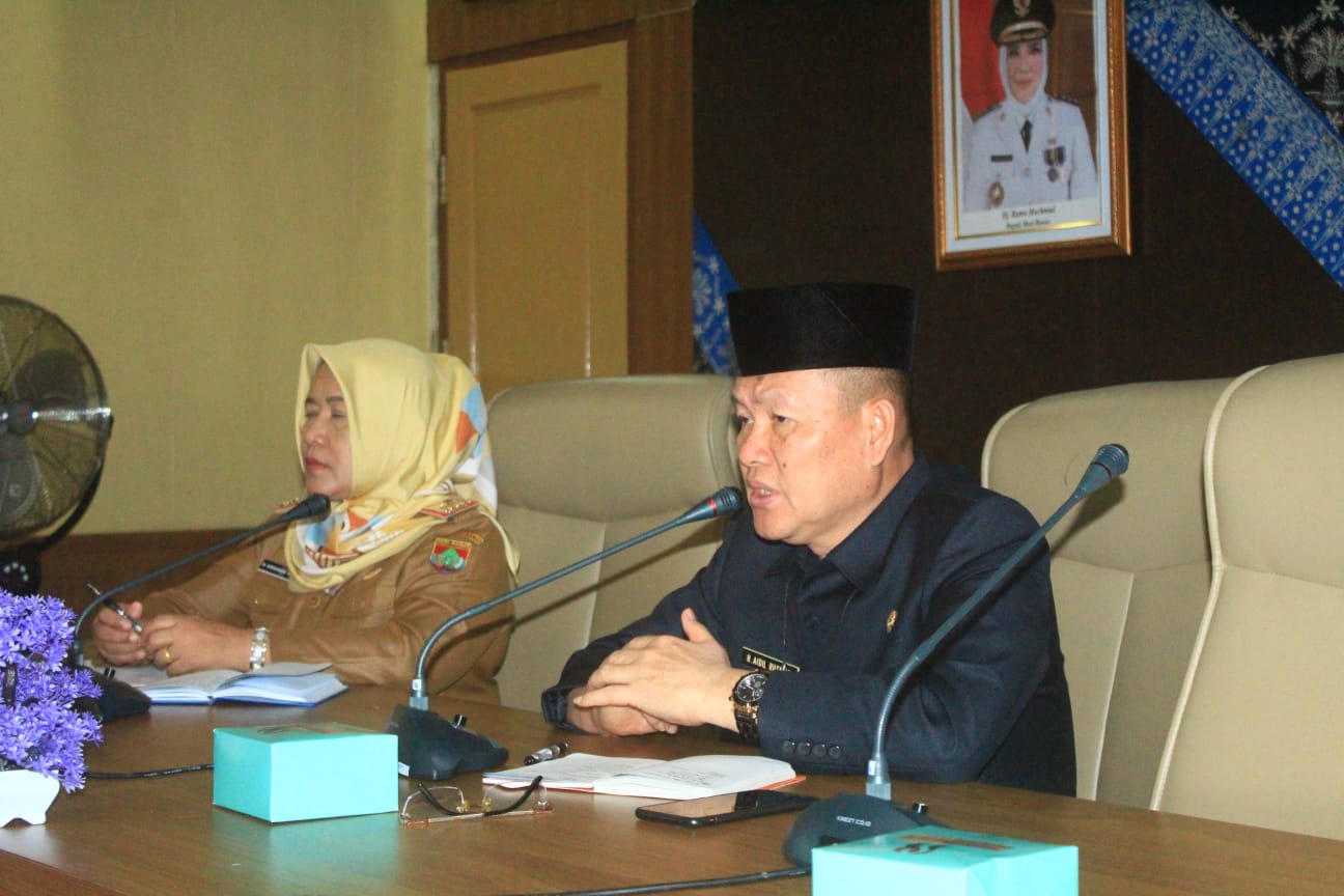 Rapat Persiapan Kunjungan Kerja Bapak Menteri KKP RI ke Kabupaten Musi Rawas