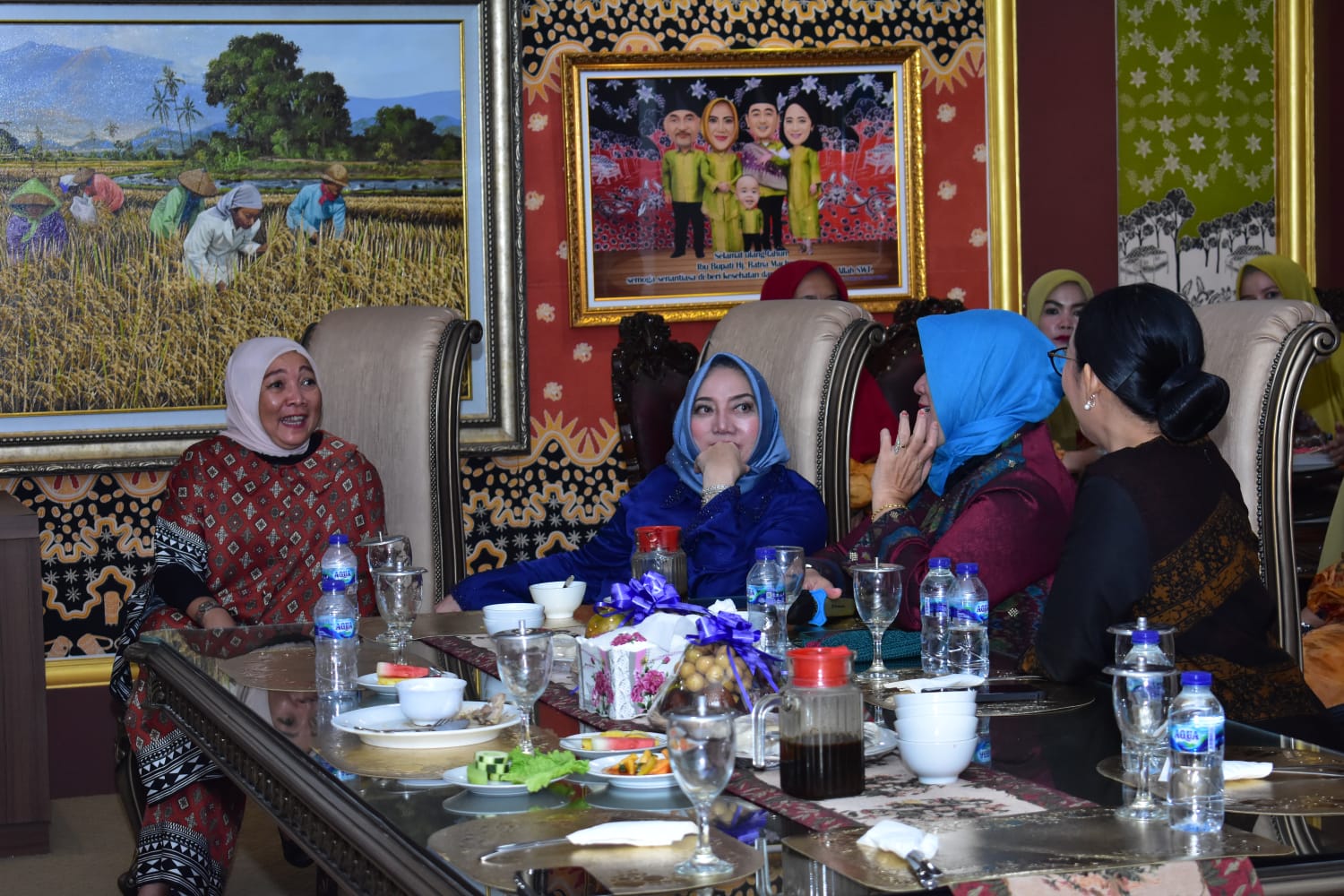 Ramah Tamah Bupati bersama Dharma Wanita Persatuan Musi Rawas