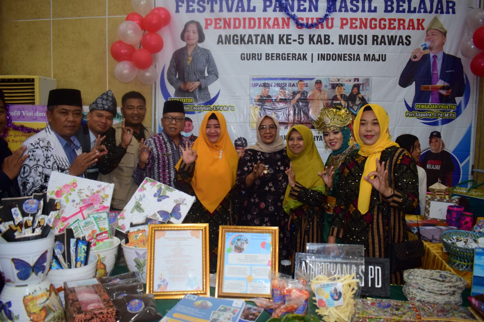 Wakil Bupati Kabupaten Musi Rawas membuka Lokakarya 7 Festival Panen Hasil Belajar