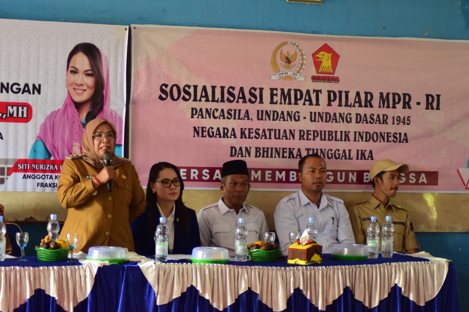 Sosialisasi 4 Pilar dalam Rangka Reses Anggota Komisi III DPR RI Fraksi Gerindra Siti Nurizka Puteri Jaya, S. H., M. H