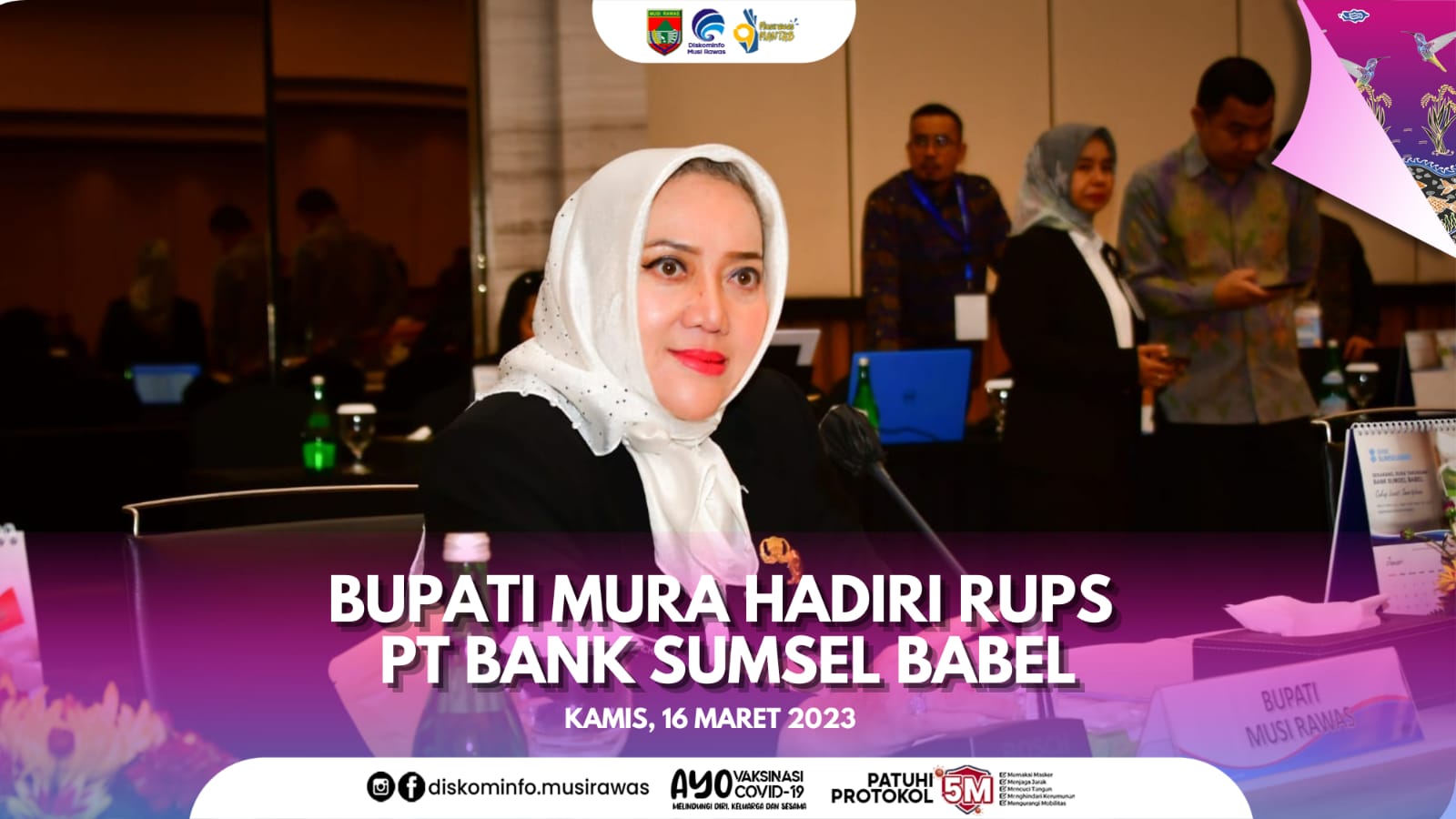 RUPS Tahun Buku 2022 Bank Sumsel Babel