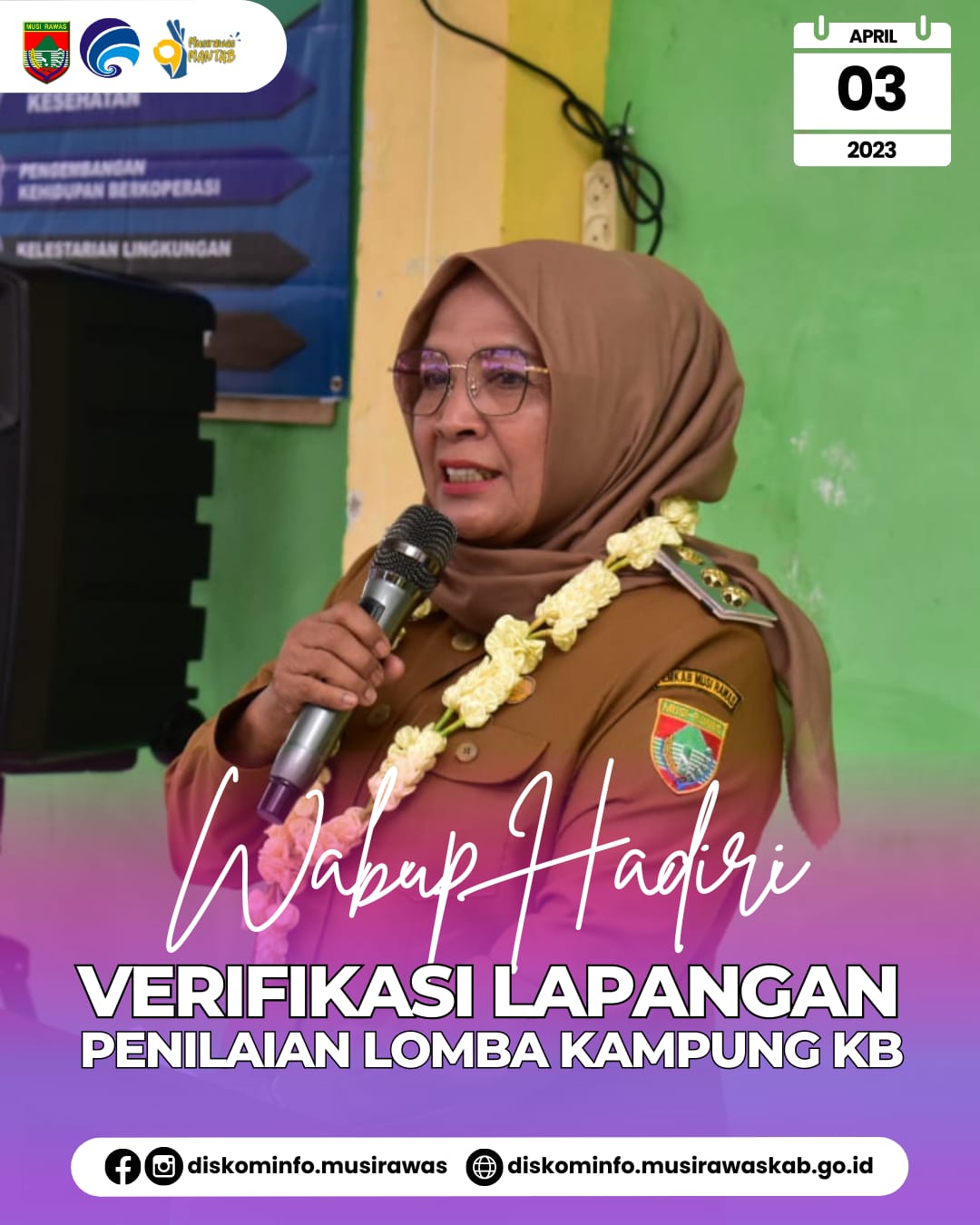 Lomba Kampung Keluarga Berkualitas (KB) Tingkat Provinsi Sumatera Selatan