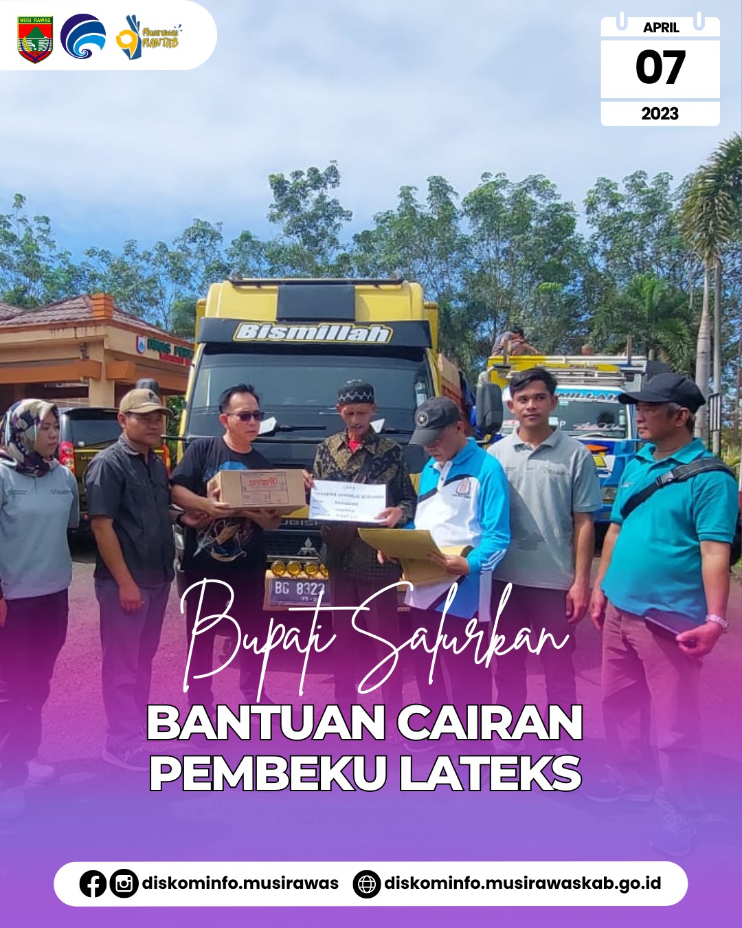 Penyerahan bantuan