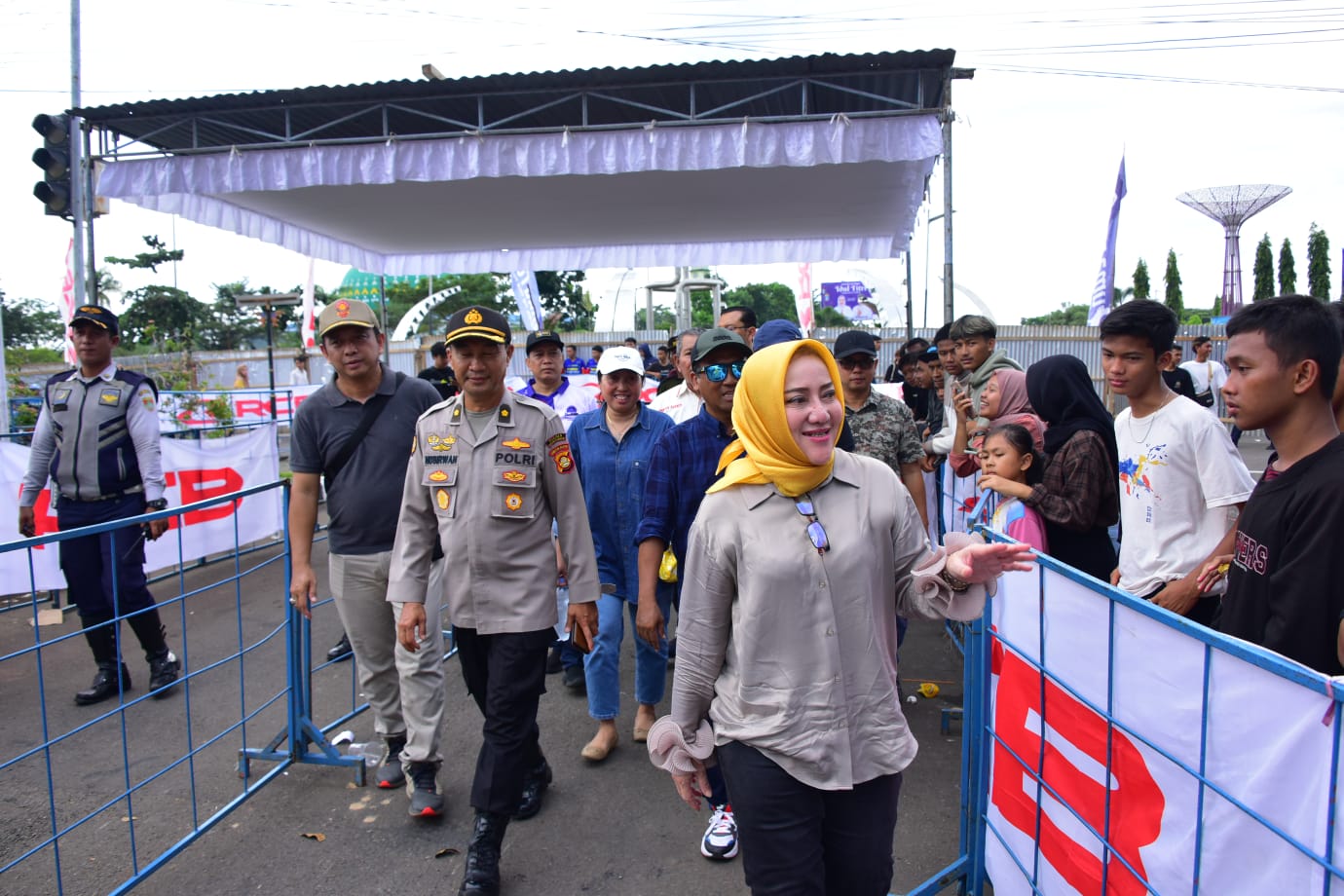 Pembukaan Drag Bike dan Drag Race Piala Bupati Musi Rawas
