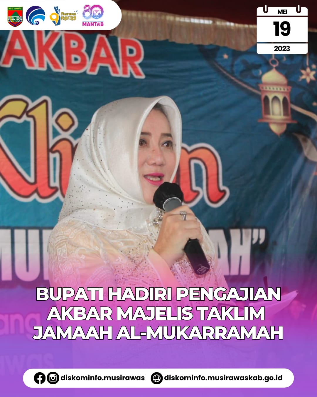 Pengajian Akbar Majelis Taklim Jamaah Al Mukarramah bersama Baznas