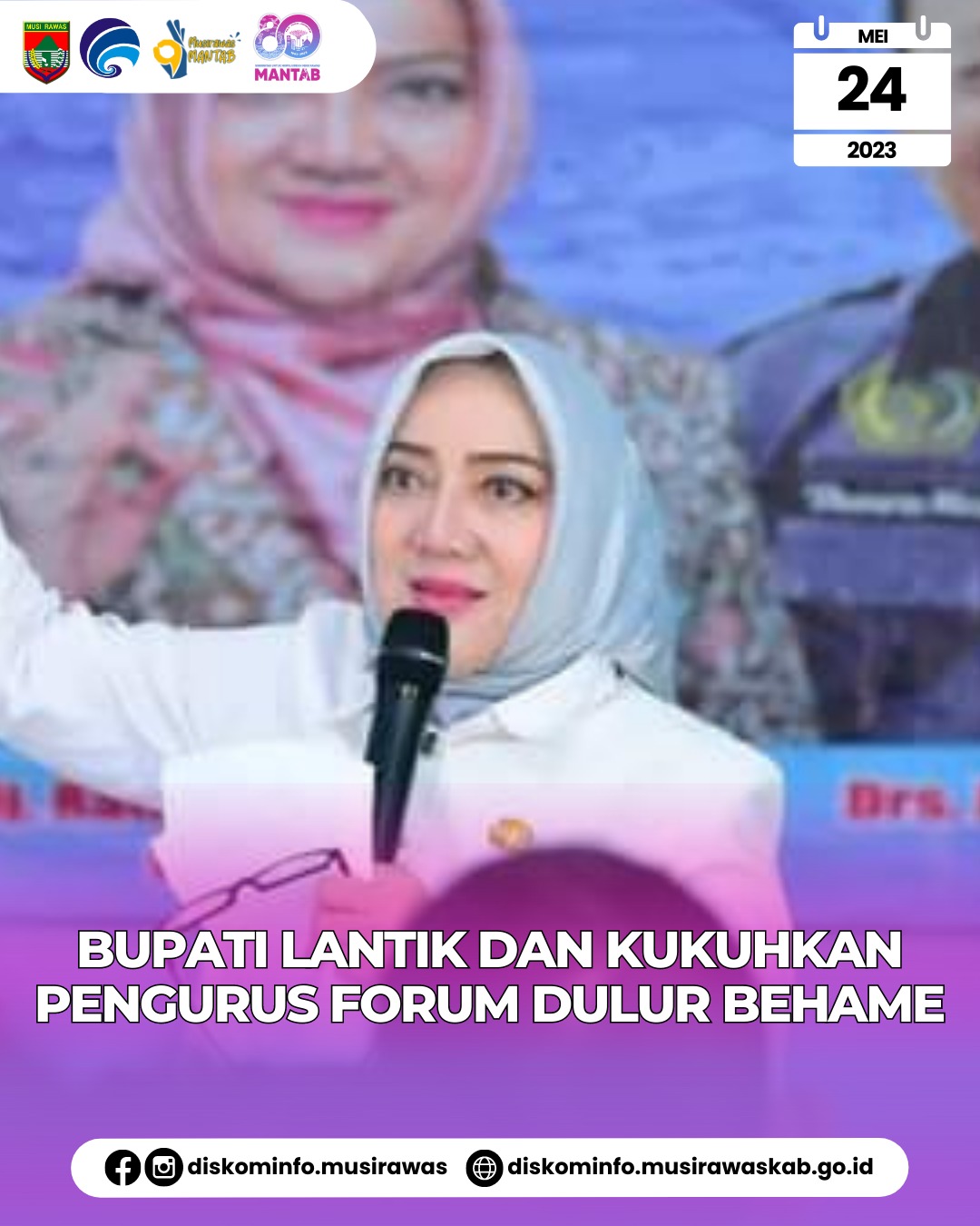 Pelantikan dan pengukuhan Pengurus FDB Kecamatan dan Desa Se Kecamatan BTS Ulu