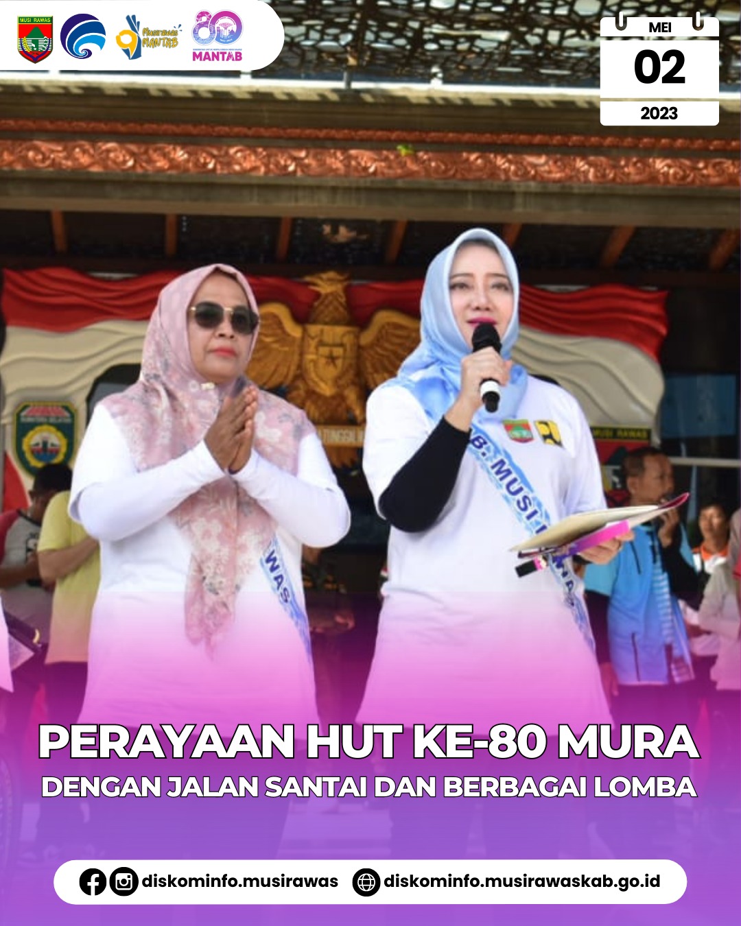 Peringati Hari Jadi Ke 80 Kabupaten Musi Rawas Tahun 2023