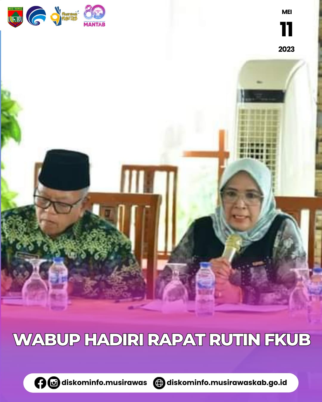 Rapat Rutin FKUB Kabupaten Musi Rawas Tahun 2023