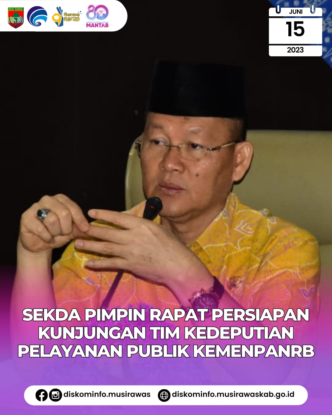 Persiapan Peresmian Gedung MPP