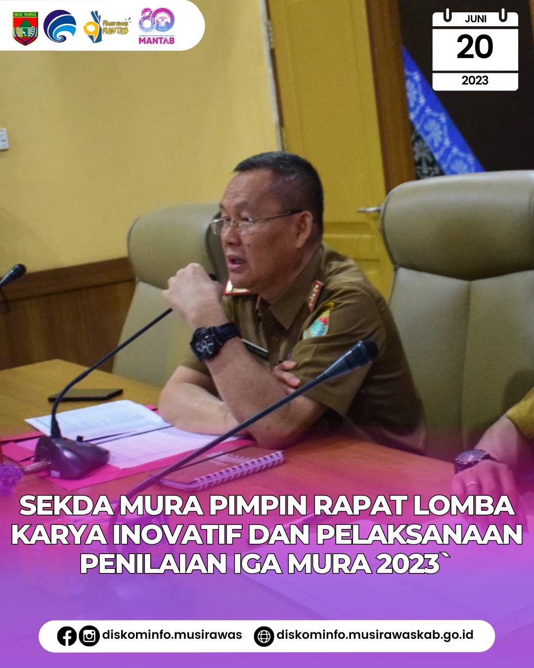 Rapat Lomba Karya Inovatif dan Pelaksanaan Penilaian Innovative Goverment Award