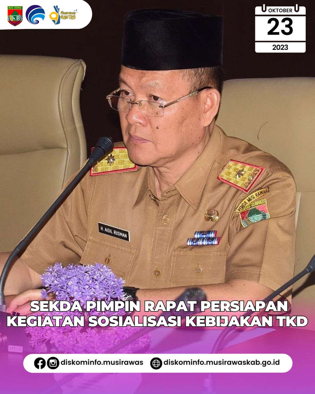 Rapat Persiapan Sosialisasi Kebijakan TKD dan Alternatif Pendanaan Pembangunan Infrastruktur Daerah