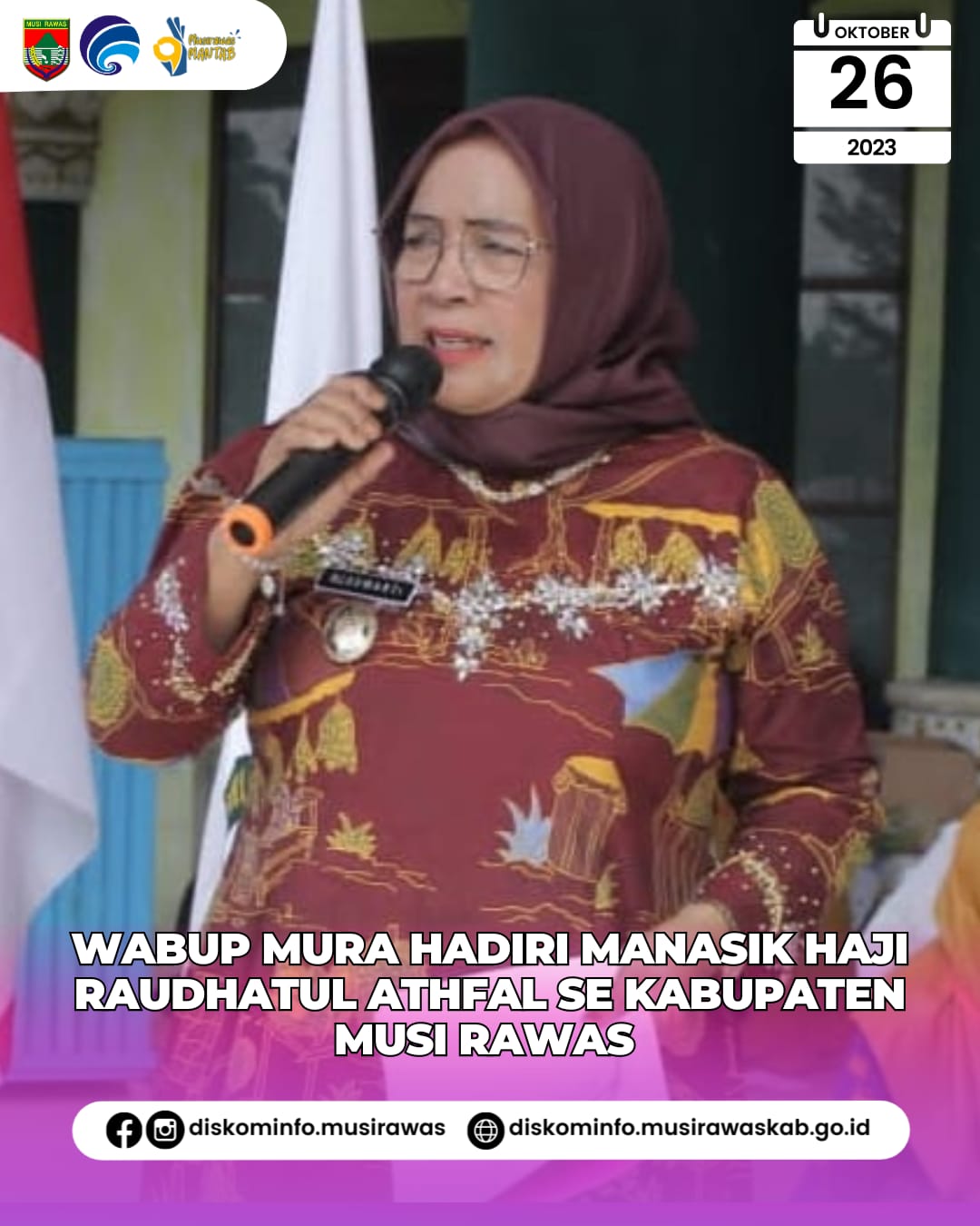 Manasik Haji Raudhatul Athfal (RA) sekabupaten Musi Rawas