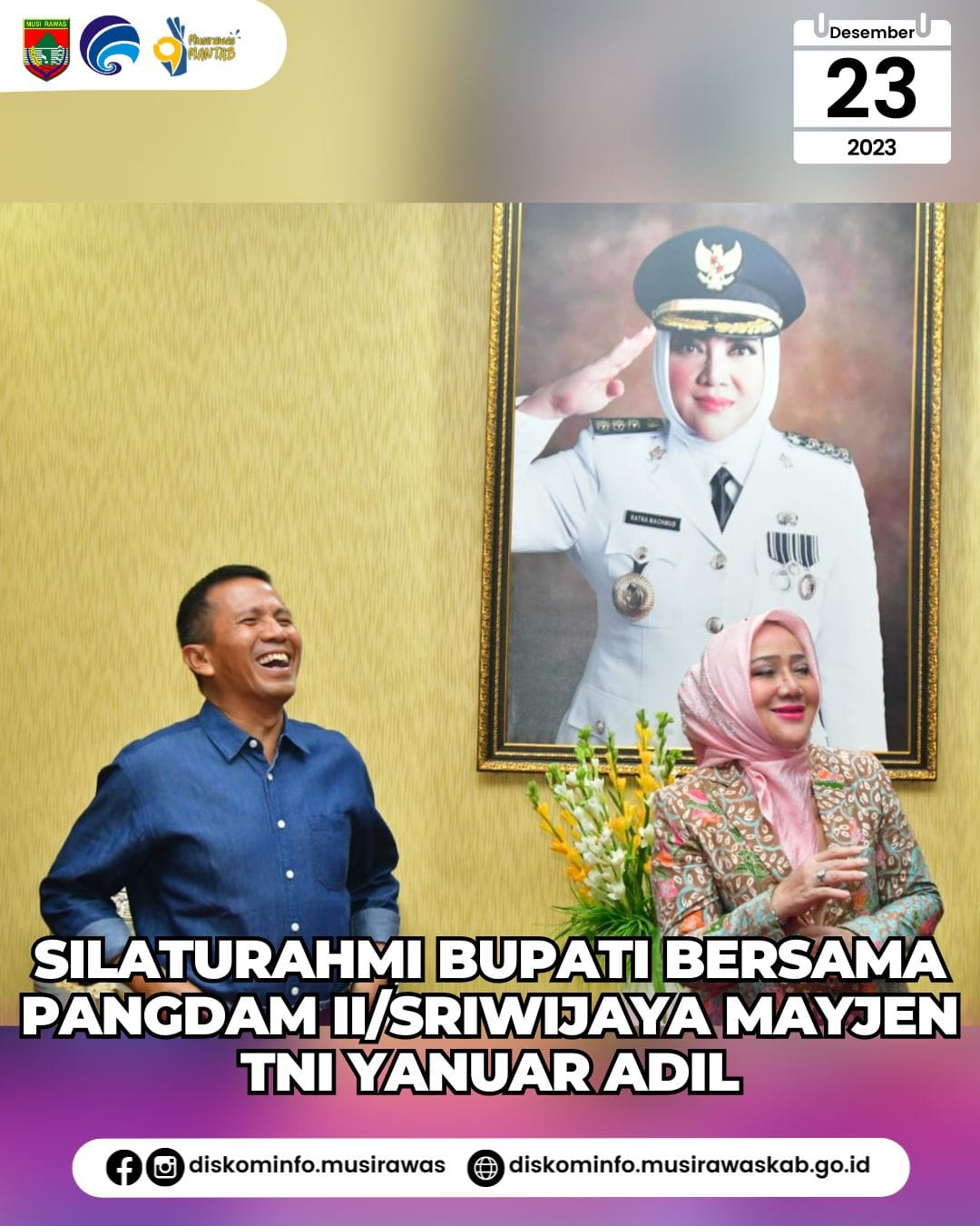 Pastikan Kesiapan Personil dalam Wujudkan Situasi Kondusif, Bupati Tinjau Posko Nataru