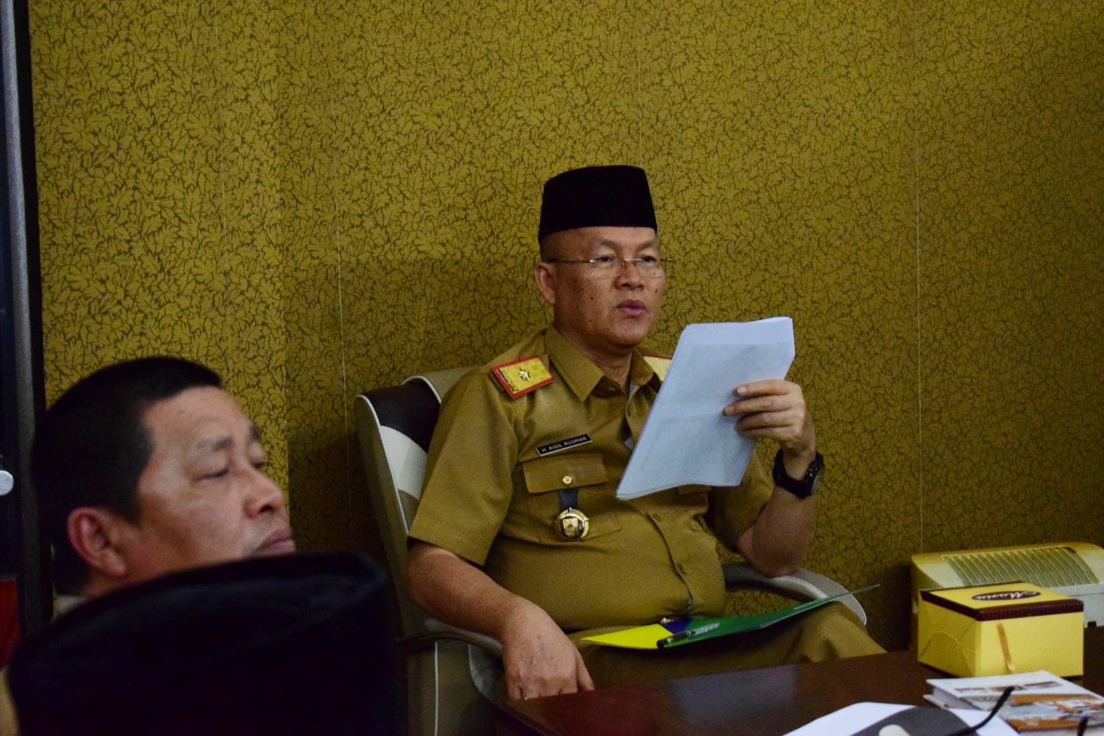 Pj. Sekda Mura pimpin Rapat Persiapan Penghargaan Paritrana Award