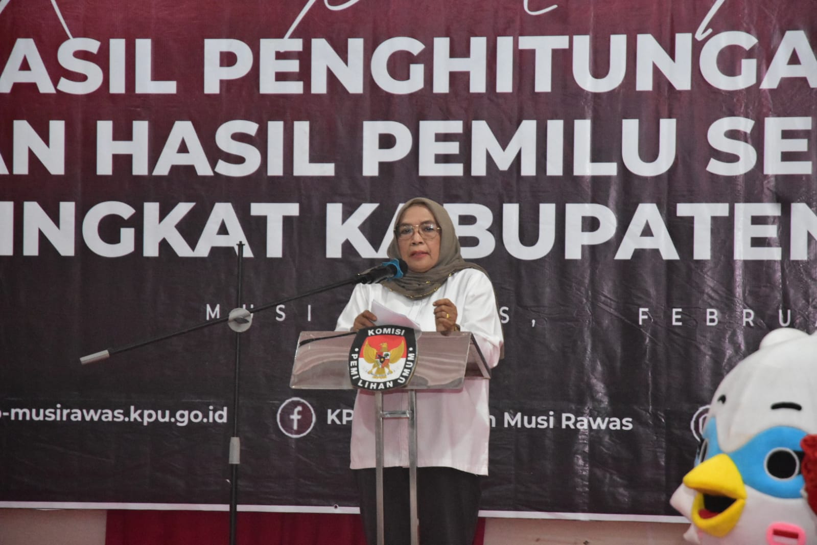 Hadiri Rapat Pleno, Wabup : Mari Junjung Tinggi Sportifitas