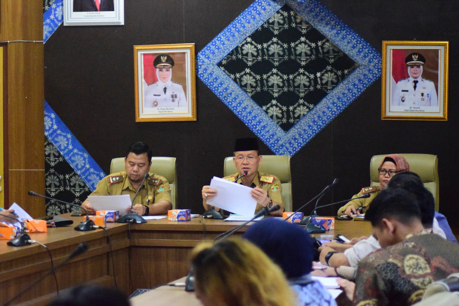 Pj. Sekda Musi Rawas pimpin Rapat Pemantapan dan Pelaksanaan MoU Corporate Social Responsibility (CSR) Tahun 2024