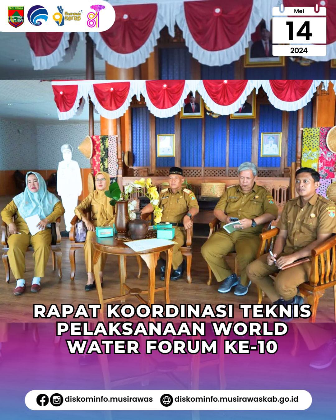 Rapat Koordinasi Teknis Pelaksanaan World Water Forum Ke 10