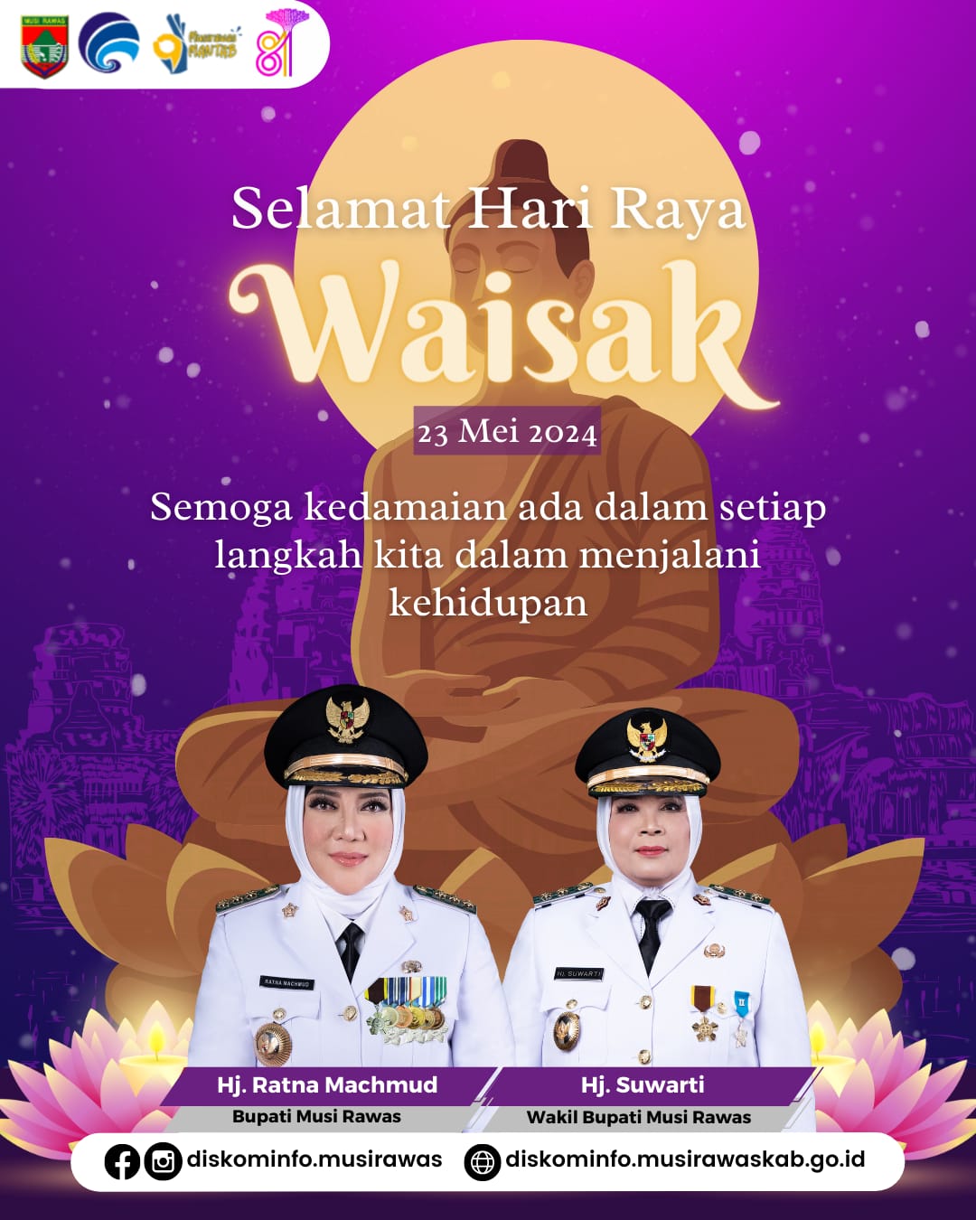 Selamat Hari Raya Waisak 23 Mei 2024