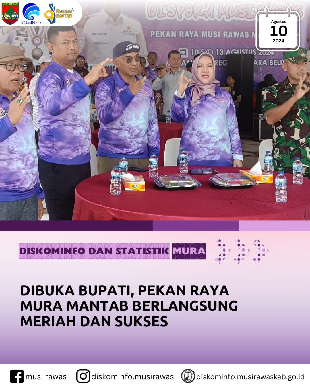Dibuka Bupati, Pekan Raya Mura MANTAB Berlangsung Meriah dan Sukses