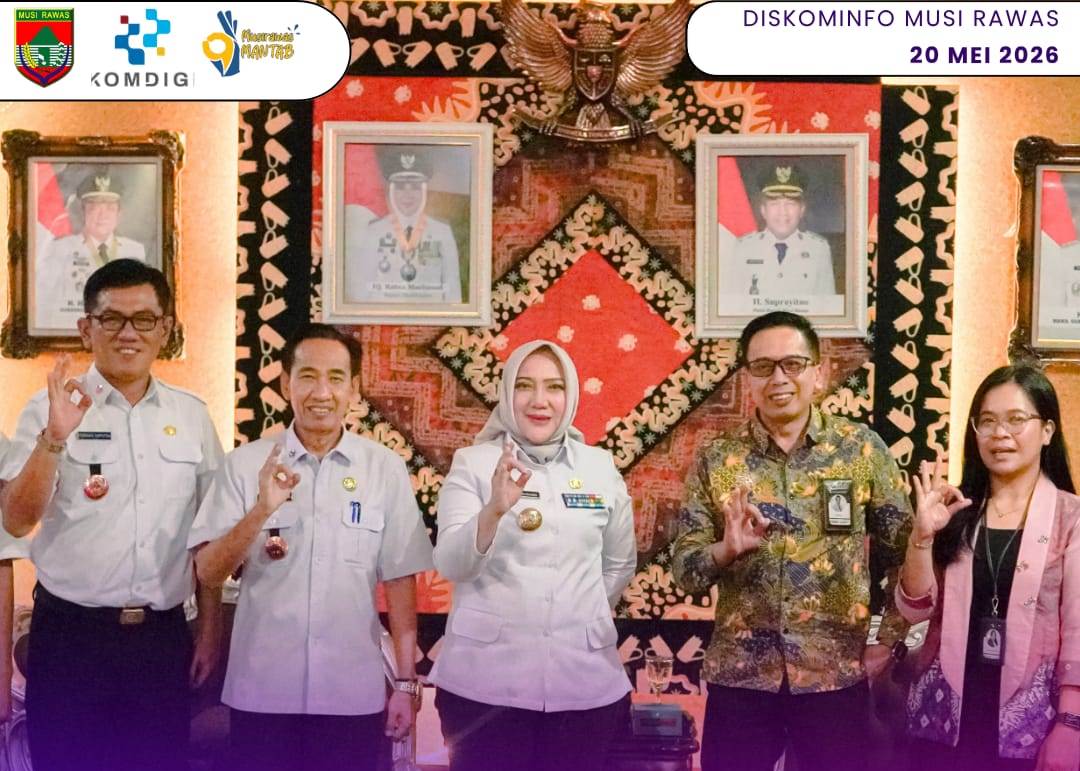 Bupati Musi Rawas Terima Audiensi Bank Mandiri Lubuklinggau