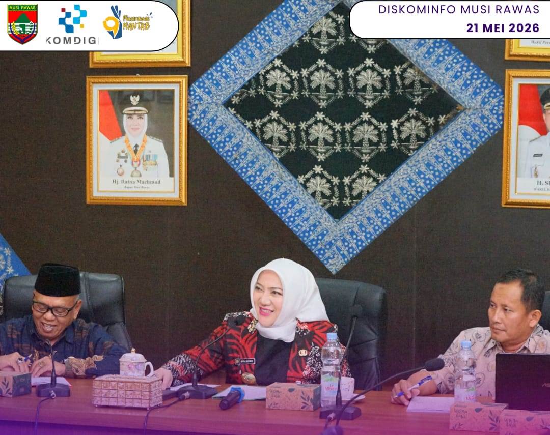 Bupati Musi Rawas Pimpin Rapat Pembahasan RKPD Tahun 2027