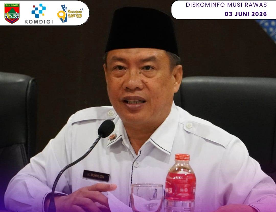 Asisten Perekonomian dan Pembangunan Pimpin Rapat Persiapan Penyebaran Benih Padi Dayang Rindu Musi Rawas