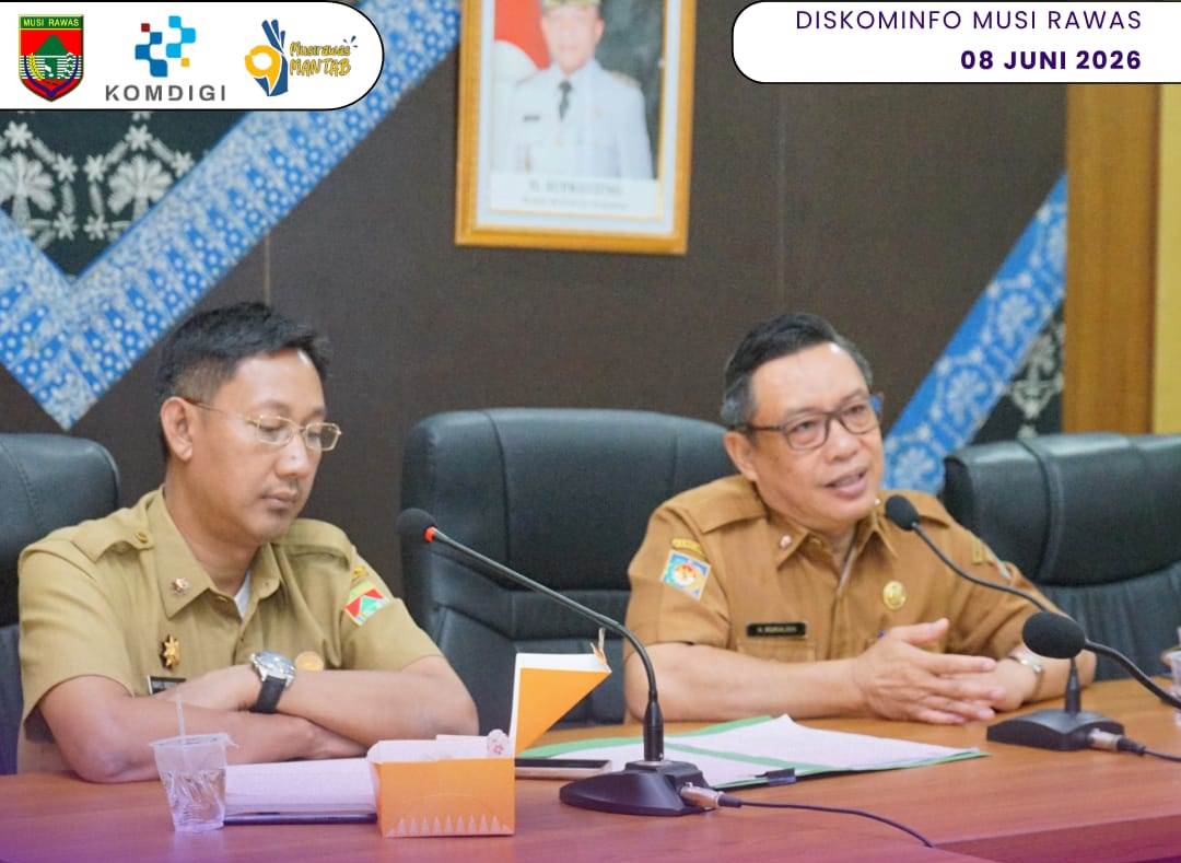 Asisten Perekonomian dan Pembangunan Pimpin Rakor Pengelolaan Balai Beni Ikan di Desa U1 Pagar Sari Kec. Purwodadi