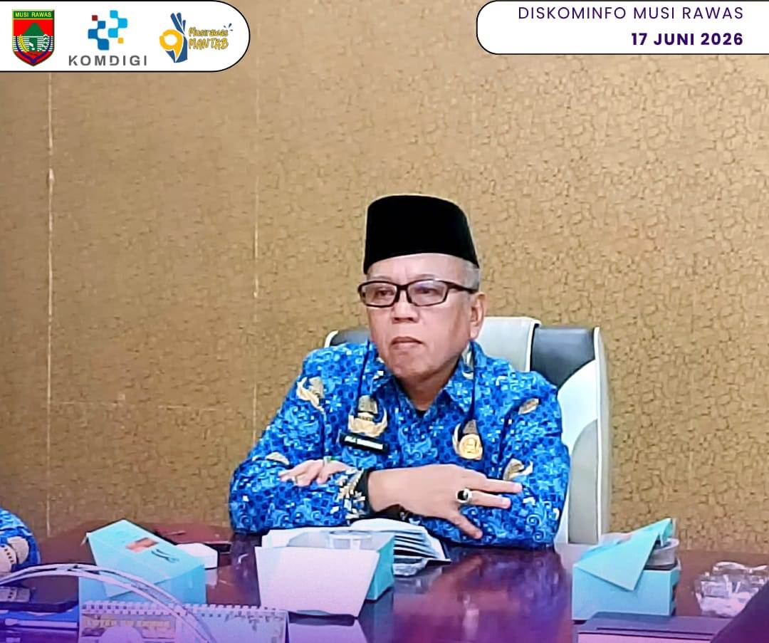 Sekda Mura Ikuti Peluncuran Nasional E- Learning ASN Berintegritas melalui Vidcon