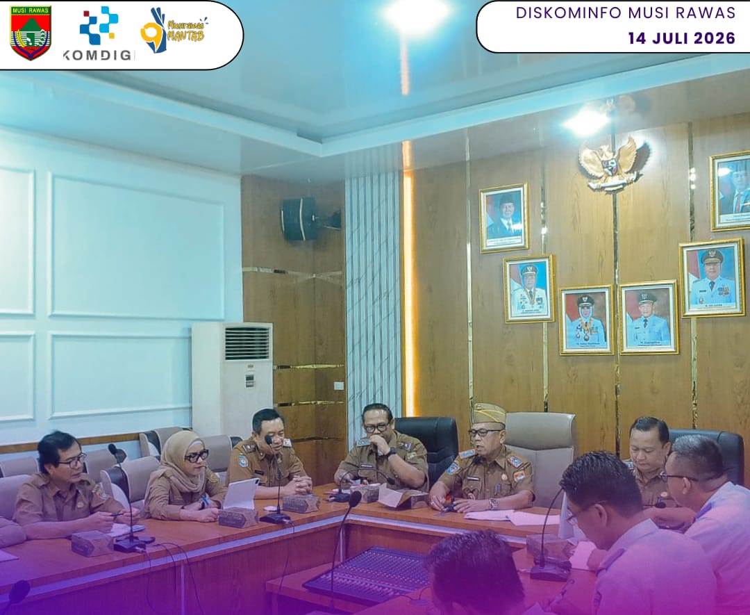Sekretaris Daerah Pimpin Rapat Pembahasan Perjanjian Kerjasama Pemerintah Kabupaten Musi Rawas