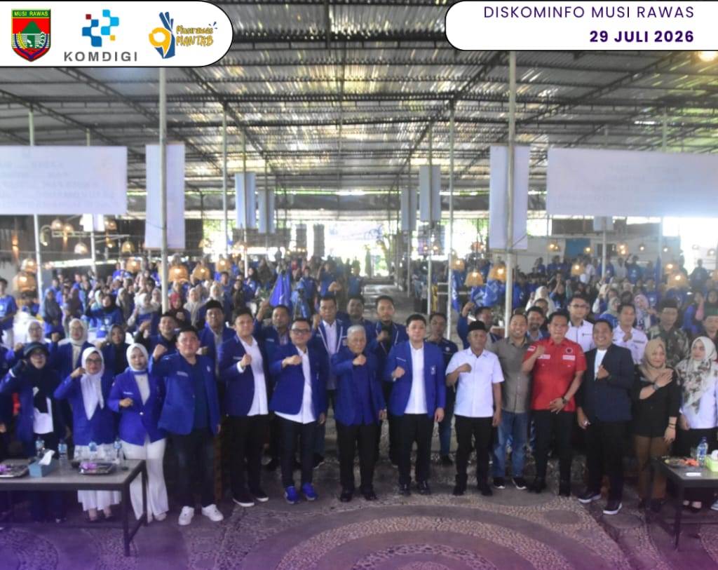 Wabup Musi Rawas Hadiri Rakerda I dan Pelantikan DPC PAN