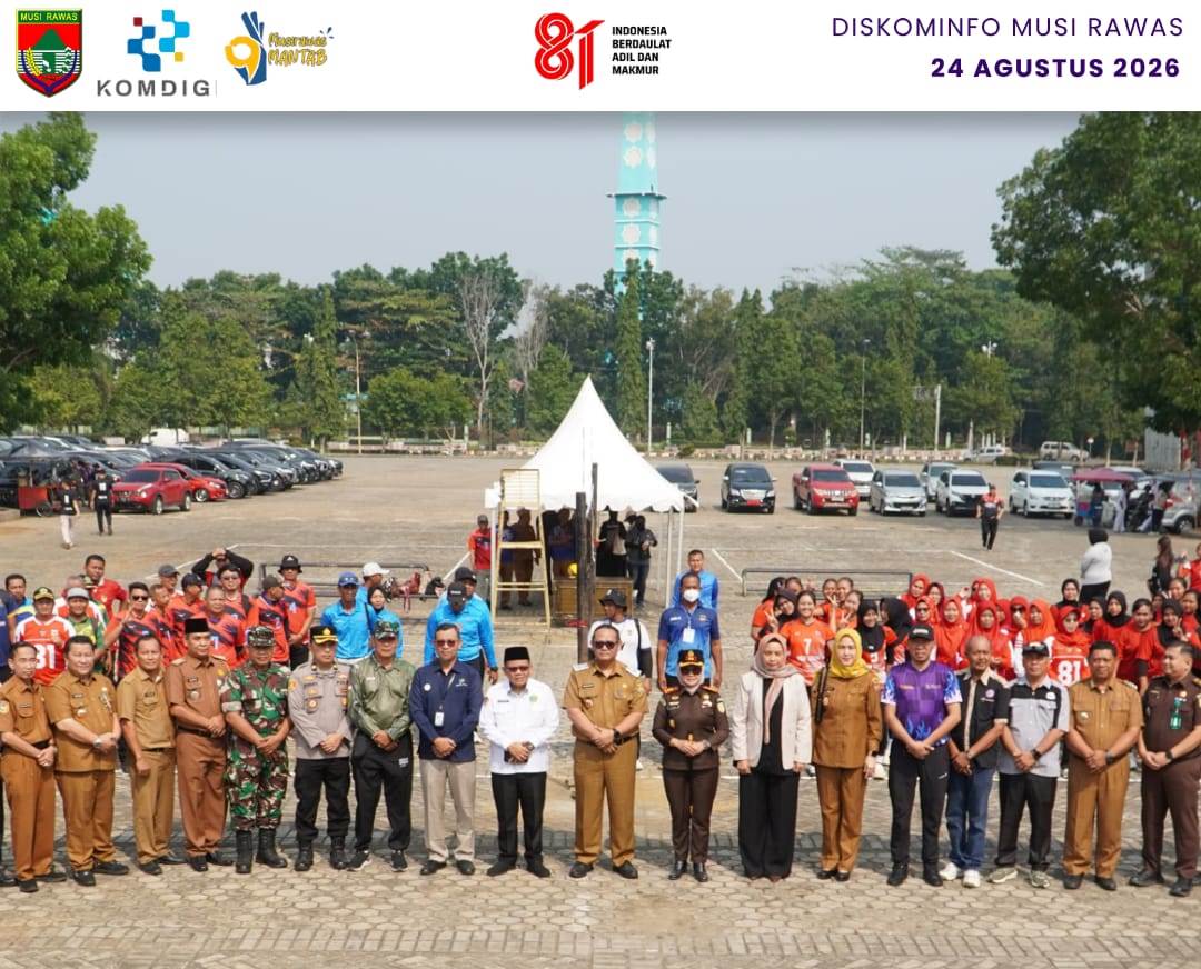 Semarak HUT RI ke-81, Kejari Musi Rawas Gelar Kajari Musi Rawas Cup 2026